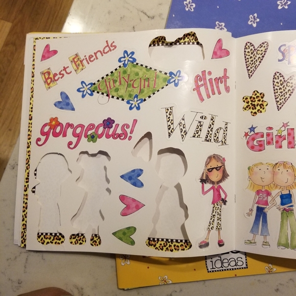 Set of 3 Girl Talk Scrapbook kits - Picture 6 of 7